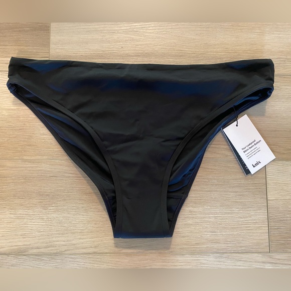 Knix Leakproof Bikini Swim Bottom Black Size XL *NWT - Picture 1 of 5